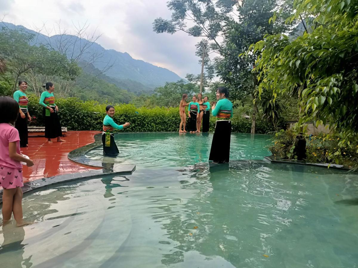 Puluong Homestay1Holiday Pu Luong Eksteriør billede