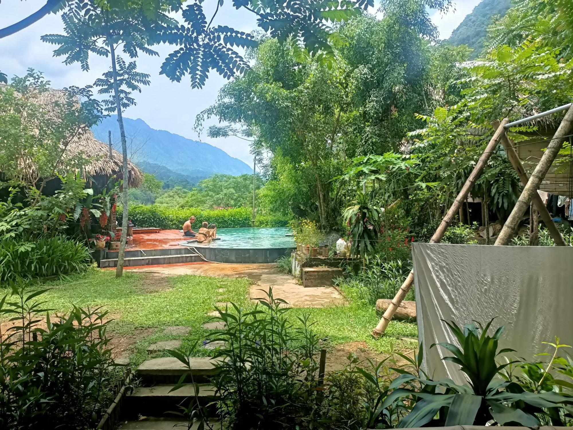 Puluong Homestay1Holiday Pu Luong Eksteriør billede
